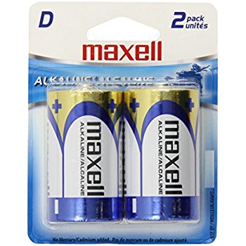 Bateria Alkaline D Maxell 1.5V Pak LR20-2BP | COD-KPHyB8