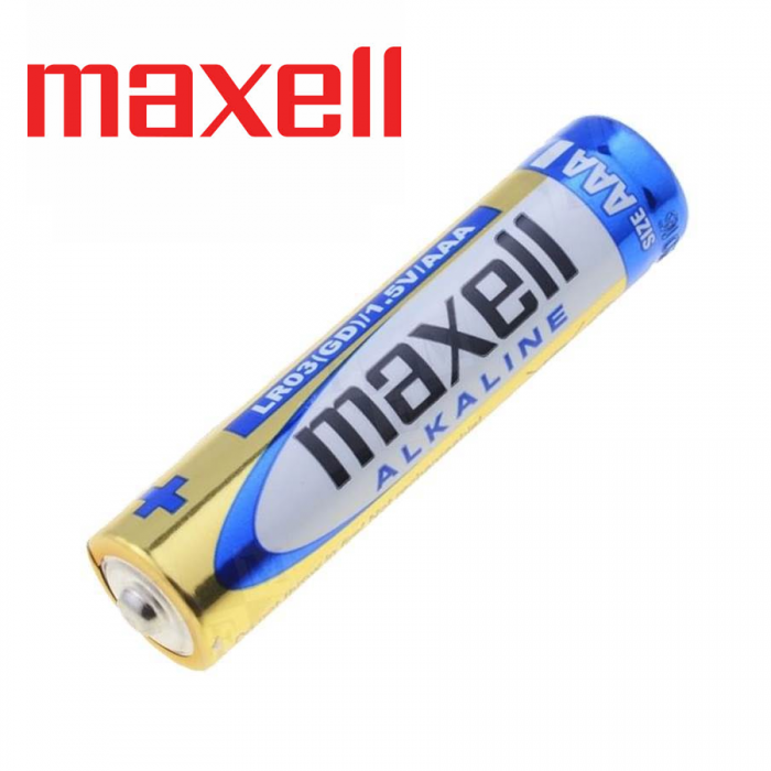 Bateria Alkaline AAA Maxell 1.5V Ud. | COD-db5fxe